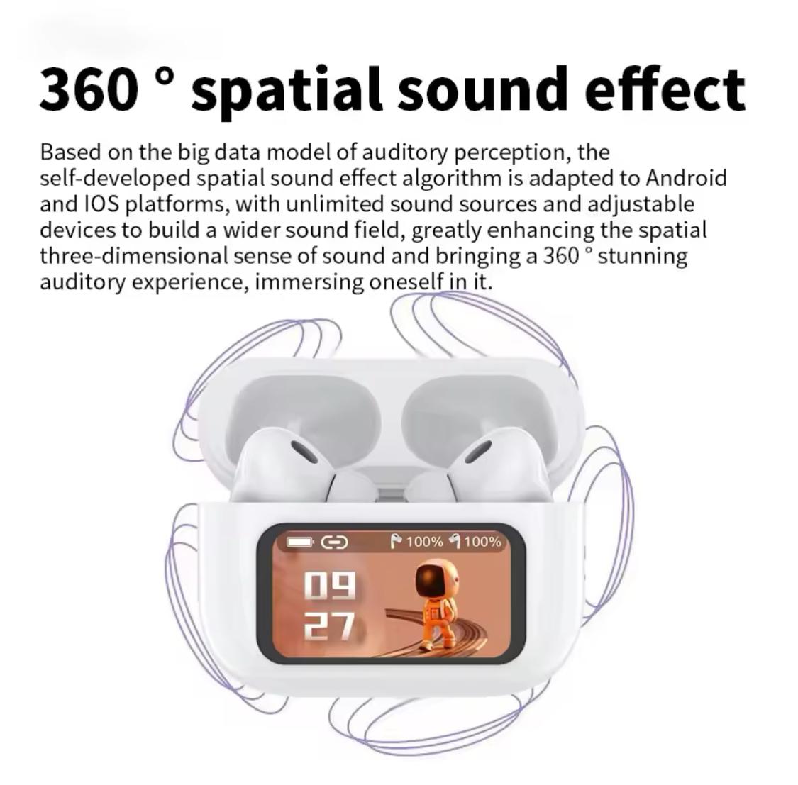 A9 Pro ANC Wireless Earbuds