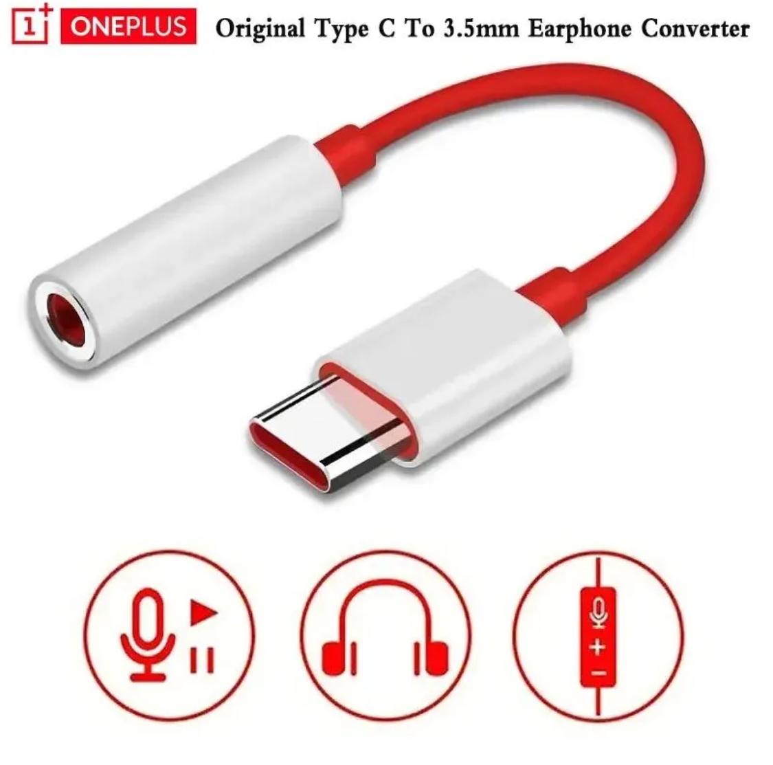 Type-C to 3.5mm Headphone Jack Adapter with DAC & Mic Support