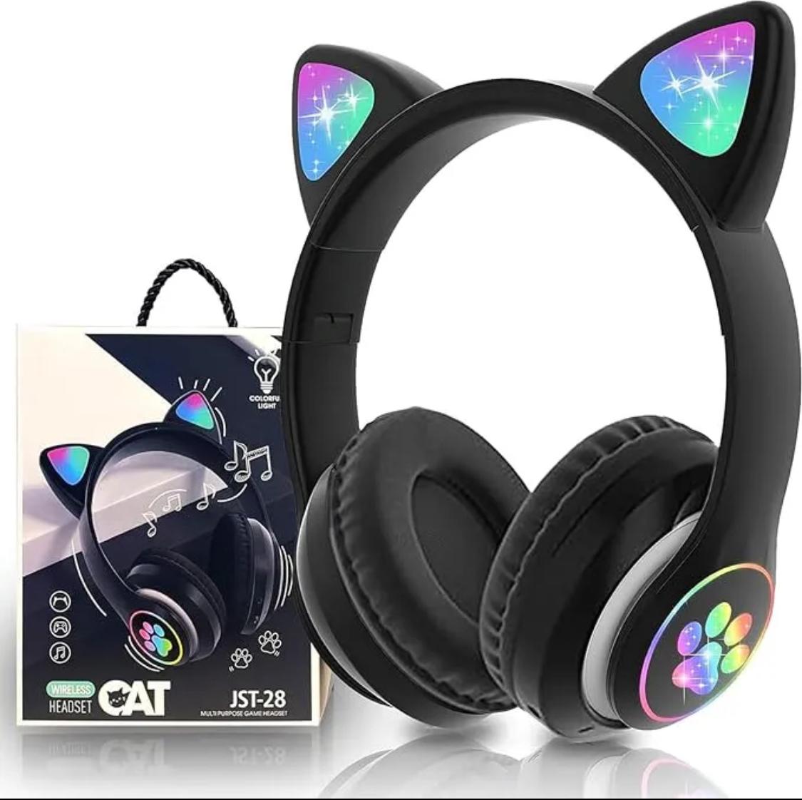 STN-28 Cat Ear Wireless Bluetooth Headphones
