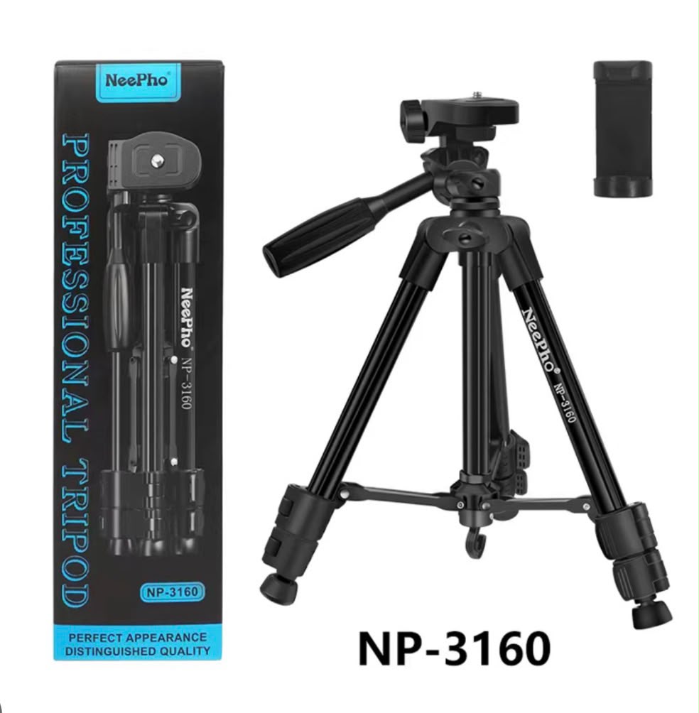 NeePho NP-3160 Professional Mini Tripod Stand for Mobile & Camera