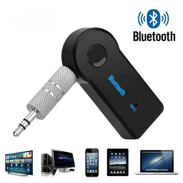 Wireless Bluetooth 3.5mm AUX Audio Receiver Adapter