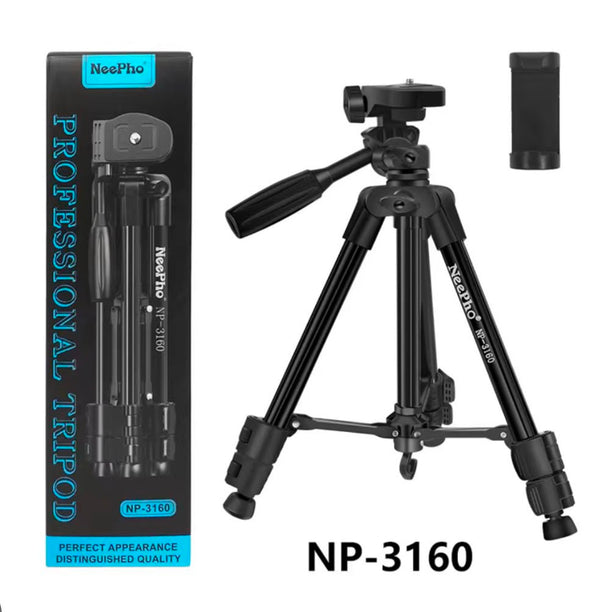NeePho NP-3160 Professional Mini Tripod Stand for Mobile & Camera